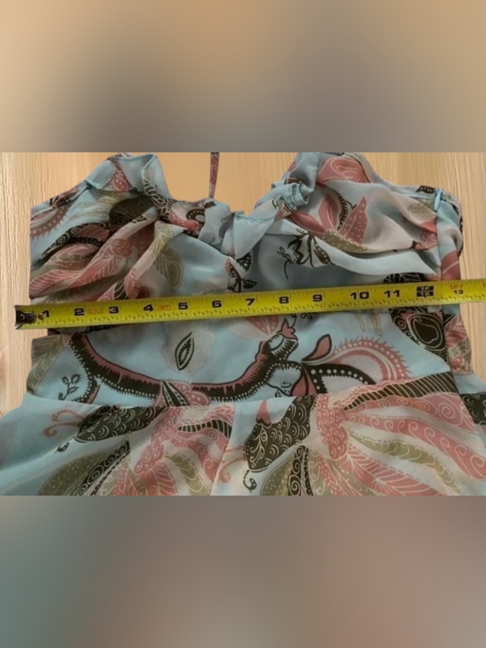 H&M Tiered Ruffle Dress Size 6 - Picture 5 of 11